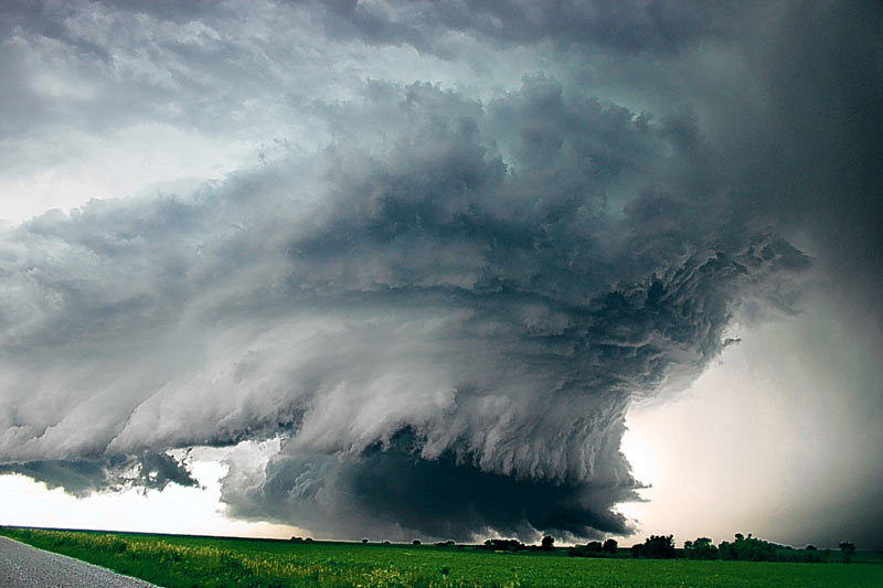 Spectacular storm photo